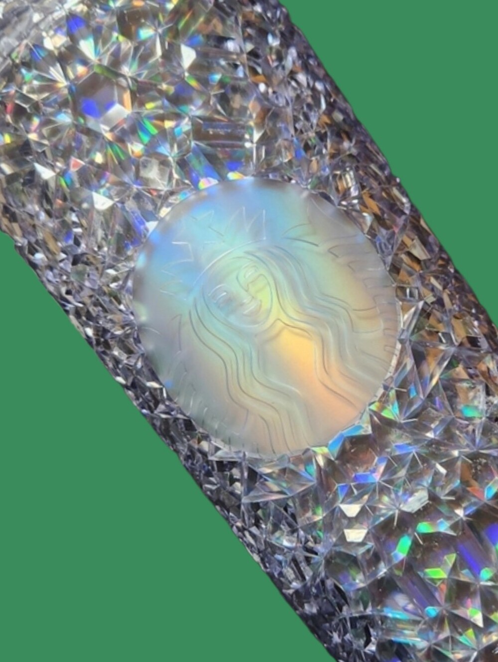Starbucks Iridescent Holographic Crystal Tumbler - 24 Ounce - Picture 2 of 3